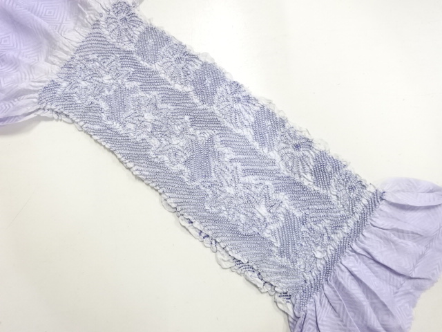 正絹　絞り　帯揚げ